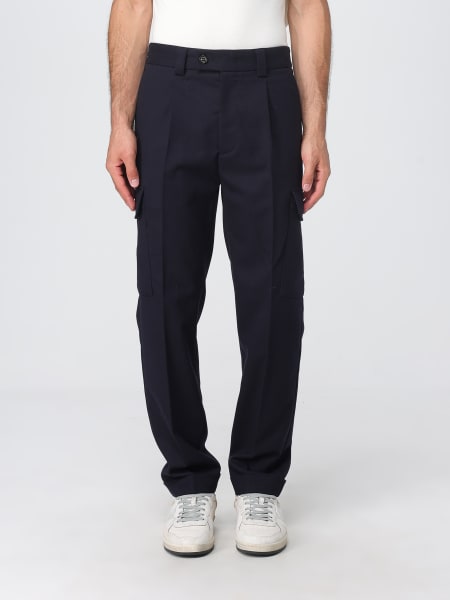 Pantalone cargo Paolo Pecora in misto viscosa