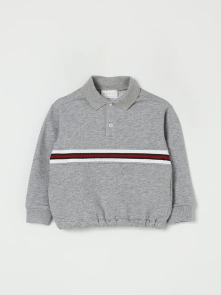 Polo Gucci in cotone con Web