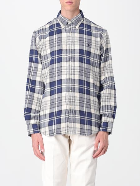 Camicia Polo Ralph Lauren in cotone check