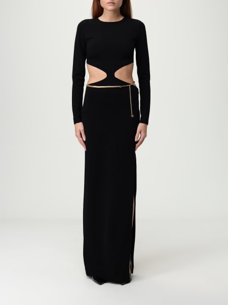 Abito in viscosa cut-out Elisabetta Franchi