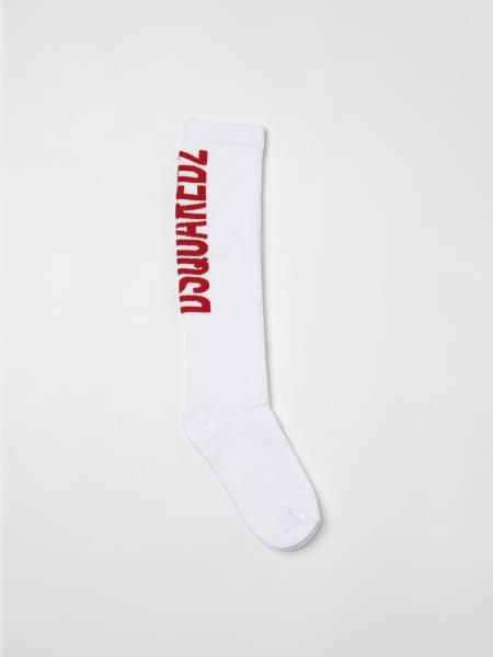 Calze in cotone con logo DsQuared2