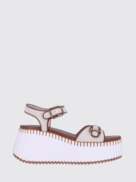 Heeled sandals woman ChloÉ