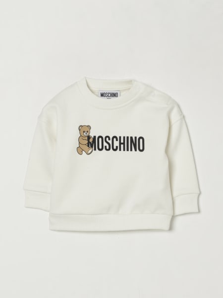 Felpa Moschino in cotone con logo