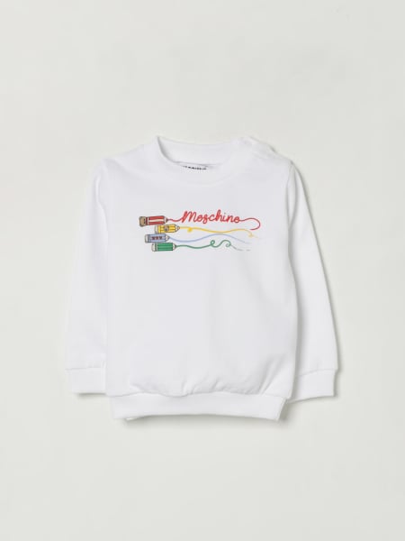 Felpa Moschino in cotone con logo