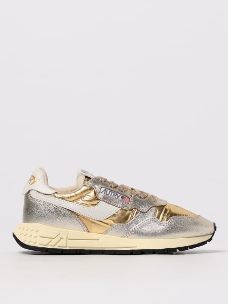 Sneakers Reelwind Autry in pelle laminata e nylon