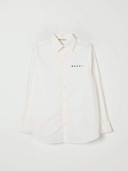 Camicia Marni in cotone con logo