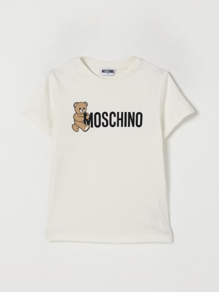 T-shirt in cotone Teddy Moschino