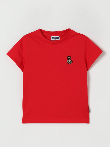 T-shirt in cotone Teddy Moschino