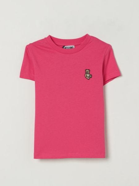 T-shirt in cotone Teddy Moschino