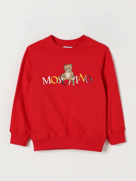 Felpa Moschino in cotone con logo