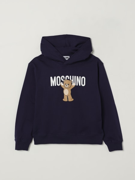 Felpa con cappuccio Moschino in cotone