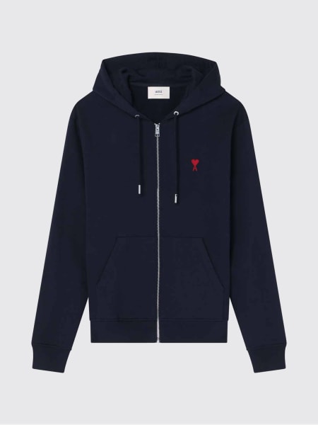 Felpa Ami Paris in cotone con logo