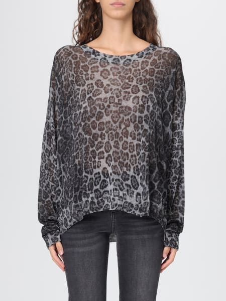 Pullover Liu Jo in misto viscosa lurex animalier
