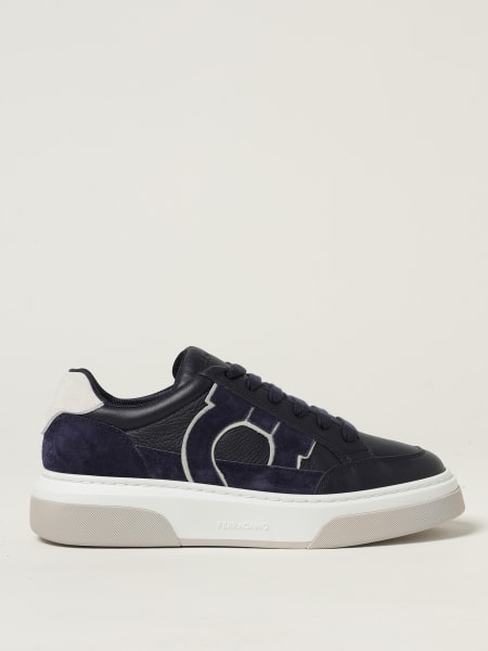 Sneakers Gancini Ferragamo in pelle