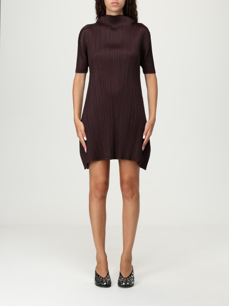 Abito Pleats Please Issey Miyake in crêpe plissettato