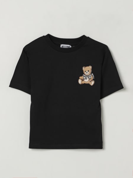 T-shirt in cotone Teddy Moschino