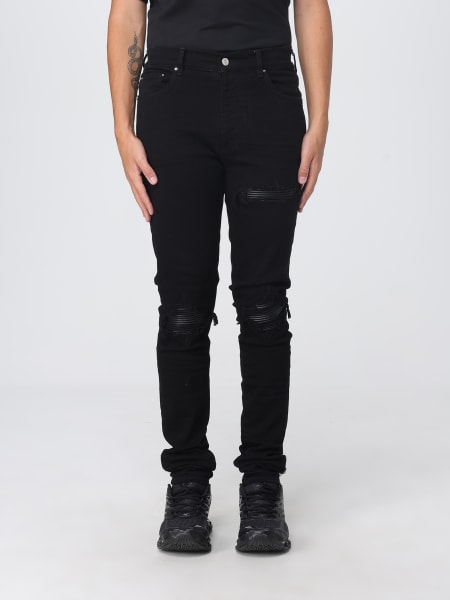Jeans Amiri in denim di cotone