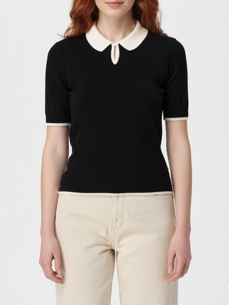 Polo in maglia di cashmere Thom Browne