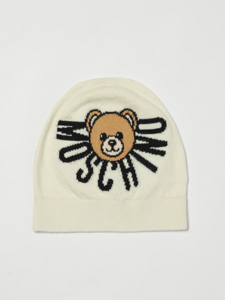 Cappello a berretto Teddy Moschino in misto lana e cotone