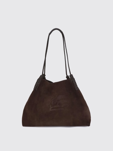 Borsa Libra Medium Etro in camoscio