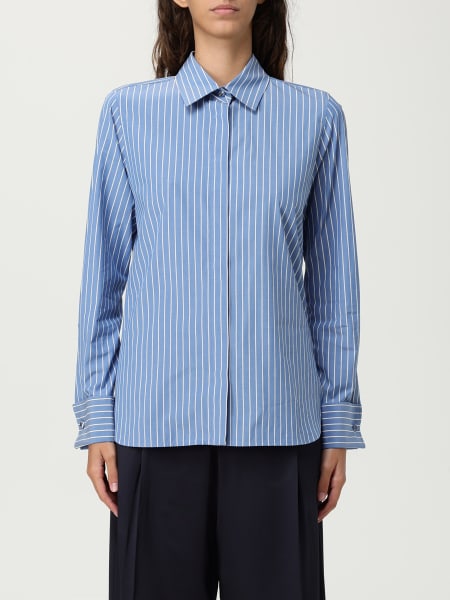 Camicia classica Max Mara in cotone a righe