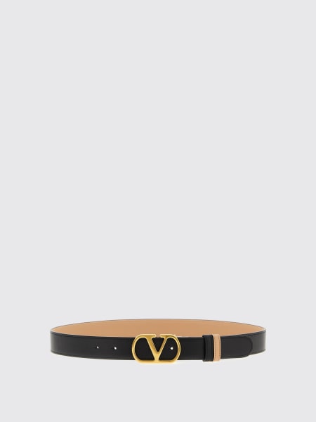 Cintura in pelle di vitello VLogo Valentino Garavani
