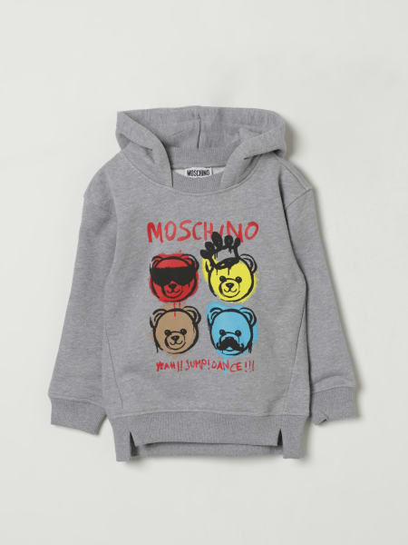 Felpa Moschino in cotone con logo