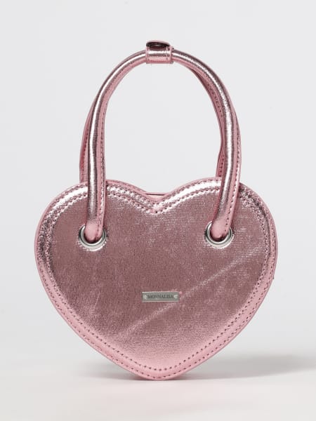 Borsa Monnalisa in pelle sintetica laminata