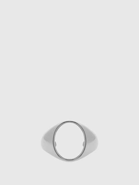 Anello cut-out MM6 Maison Margiela in ottone