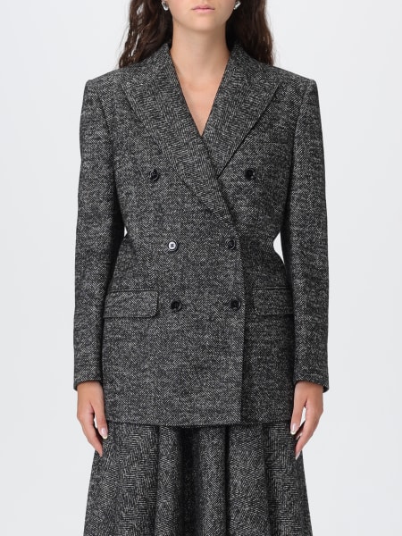 Blazer doppiopetto Dolce & Gabbana in misto lana