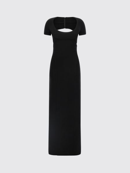 Abito lungo Dsquared2 in misto lana