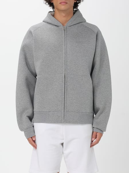 Felpa con zip Autry in cotone