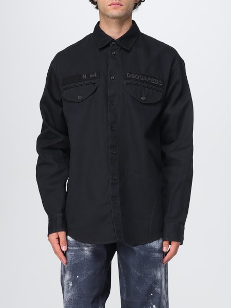 Camicia Dsquared2 in cotone con logo