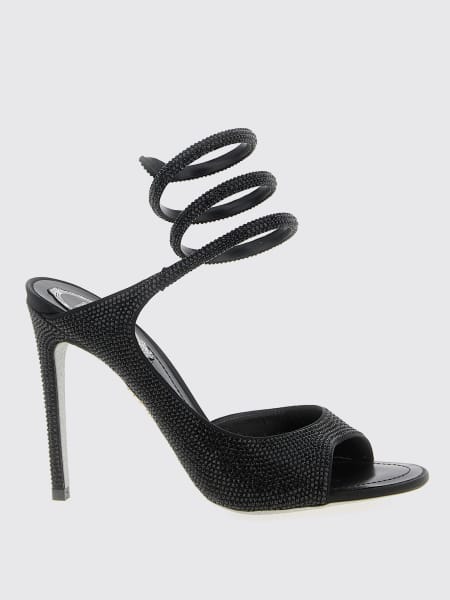 Босоножки без каблука Женское Rene Caovilla