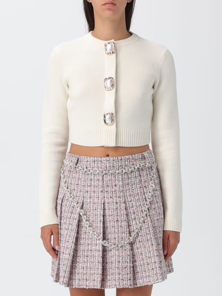 Cardigan woman Self-portrait