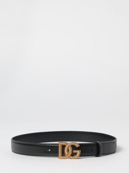 Cintura DG Dolce & Gabbana in pelle