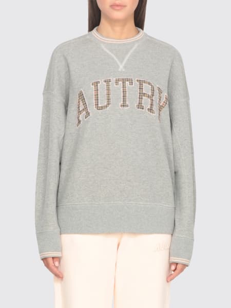 Felpa Autry in cotone con logo