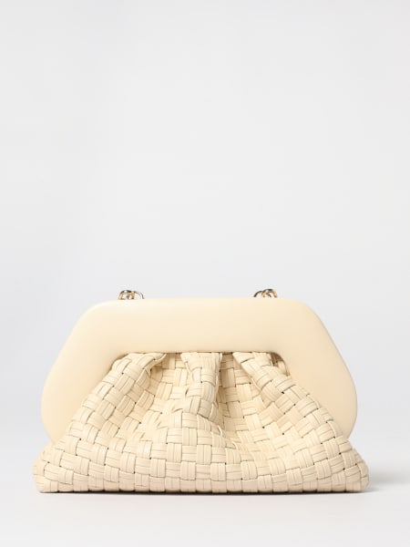 Clutch Tia Themoirè in pelle vegana intrecciata