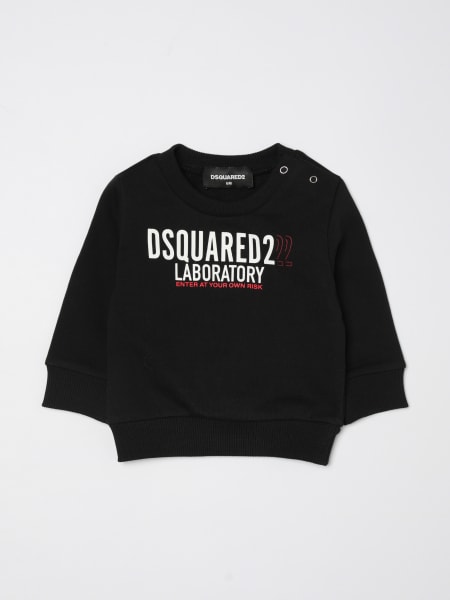 Felpa basic Dsquared2 in cotone con logo