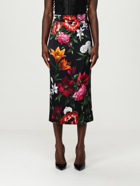 Gonna a tubino floreale Dolce & Gabbana