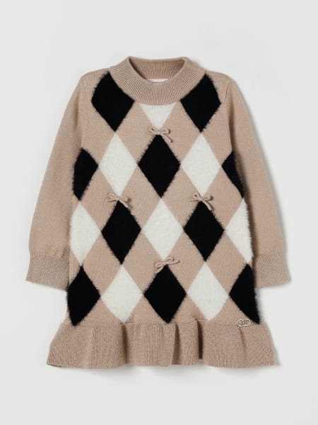 Abito in misto viscosa a rombi Liu Jo