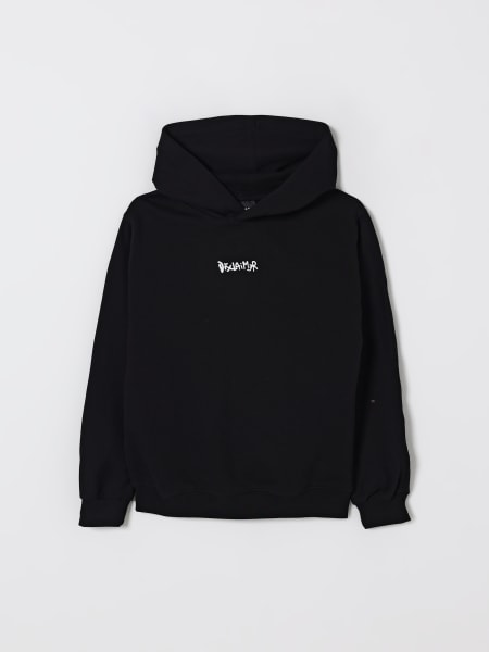 Felpa con cappuccio in cotone Disclaimer