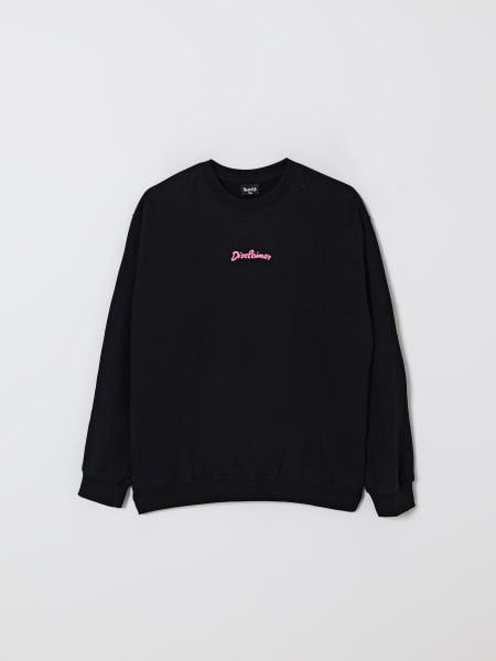 Felpa a girocollo in cotone con logo Disclaimer