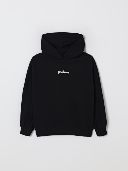 Felpa basic Disclaimer in cotone con logo