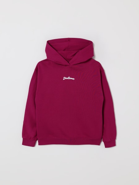 Felpa basic Disclaimer in cotone con logo