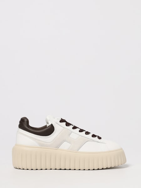 Sneakers H-Stripes Platform Hogan in pelle