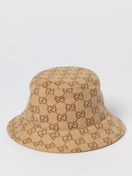 Cappello Gucci in lana con monogram GG all over