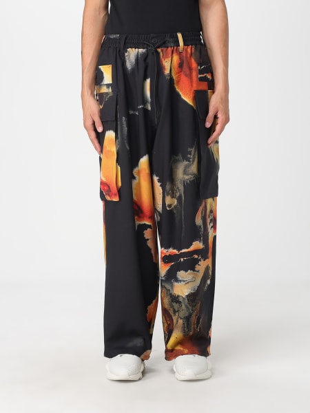 Pantalone Y-3 in nylon riciclato stampato