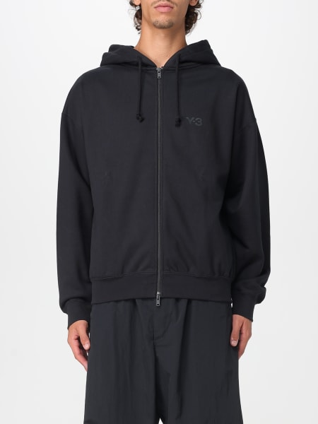 Felpa con cappuccio e zip Y-3