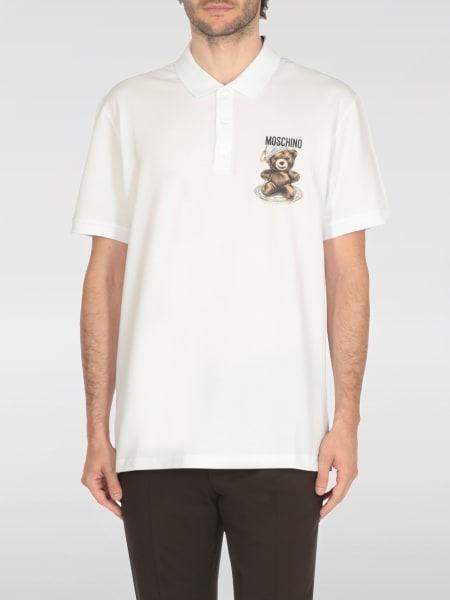 Polo shirt men Moschino Couture